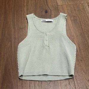 Zara Knit Crop Top